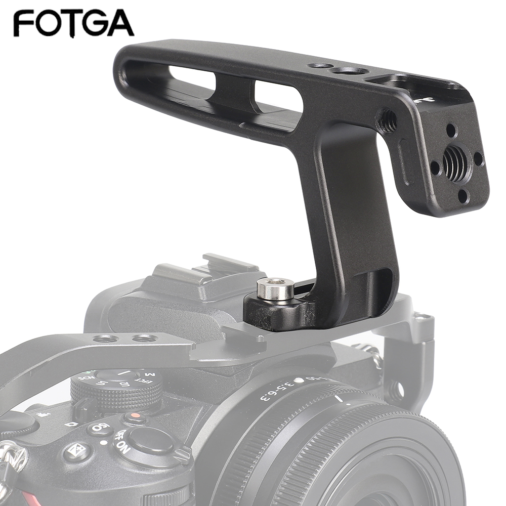 Camera Cage Rig - FOTGA Mini Top Handle Hand Grip