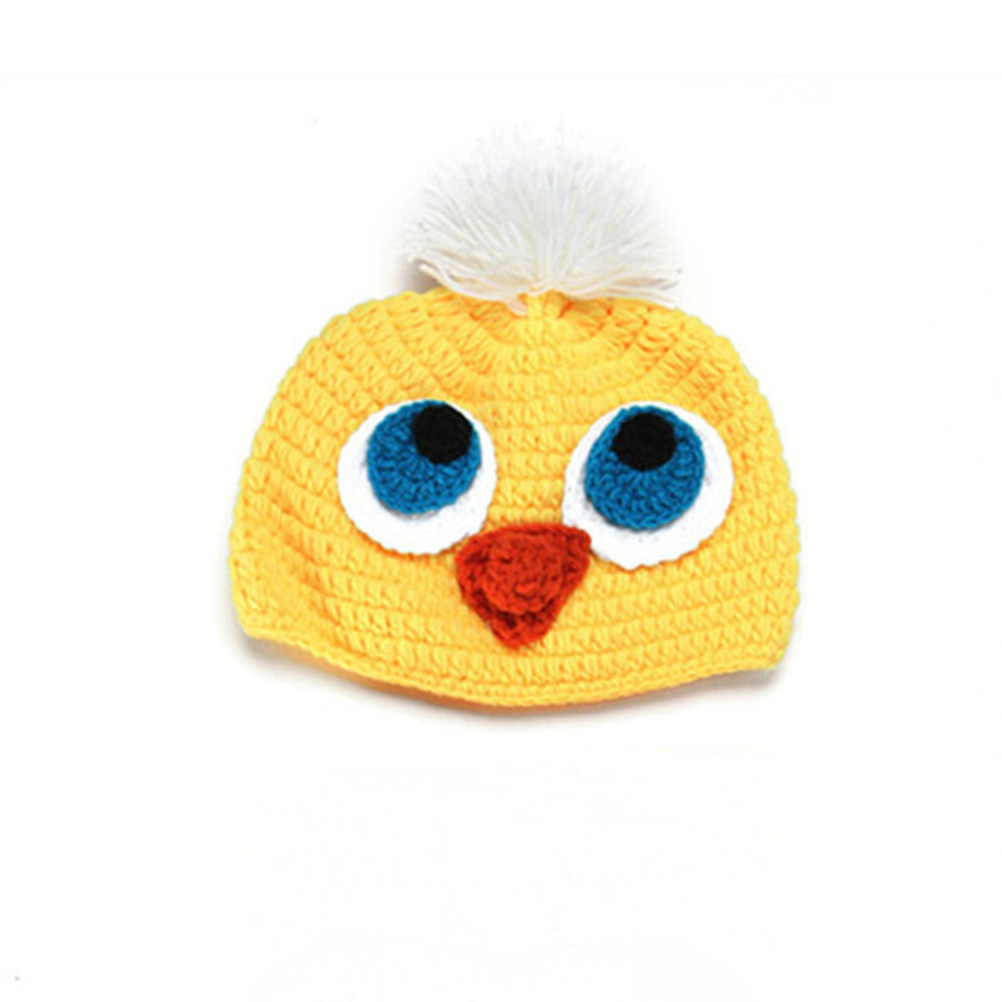 Photography Yellow Filter - Knitted Yellow Chicken Baby Costume Newborn