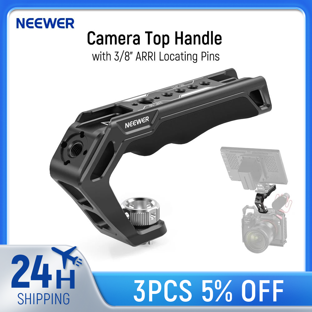 Camera Cage Rig - NEEWER Camera Top Handle with 3/8