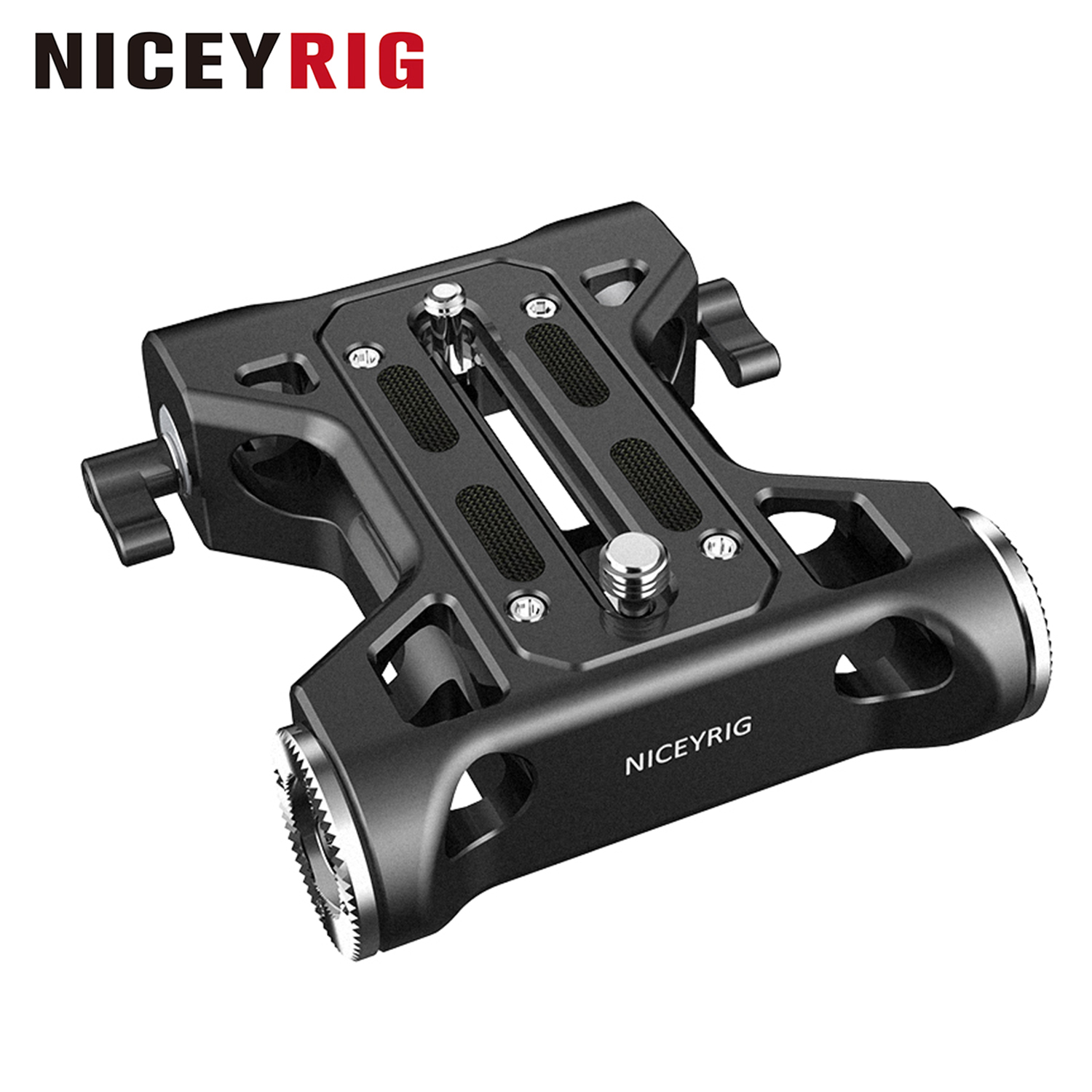 Camera Cage Rig - NICEYRIG Camera Baseplate with Rosette Mount