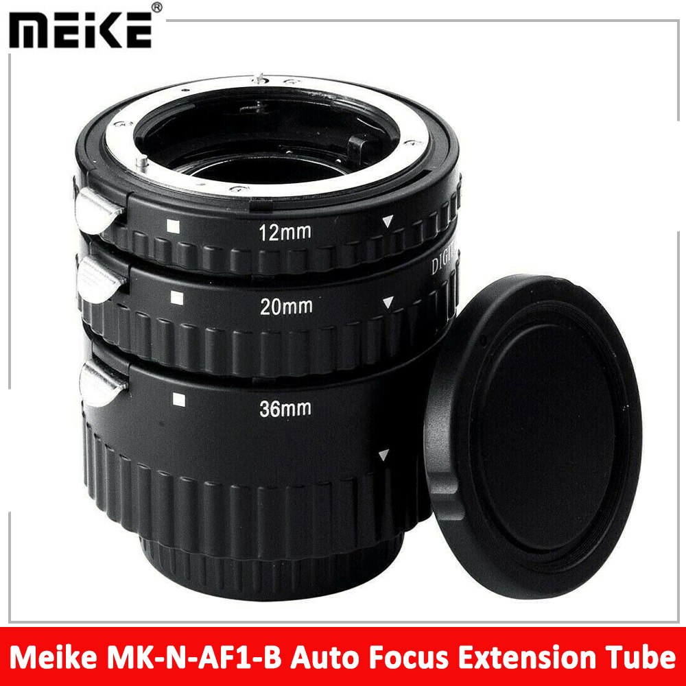 Macro Extension Tube - Meike MK-N-AF1-B Auto Focus Macro Extension