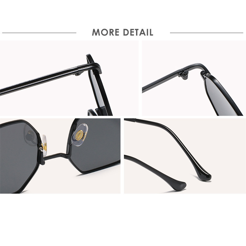 Photography Of A Man - New retro small frame sunglasses for