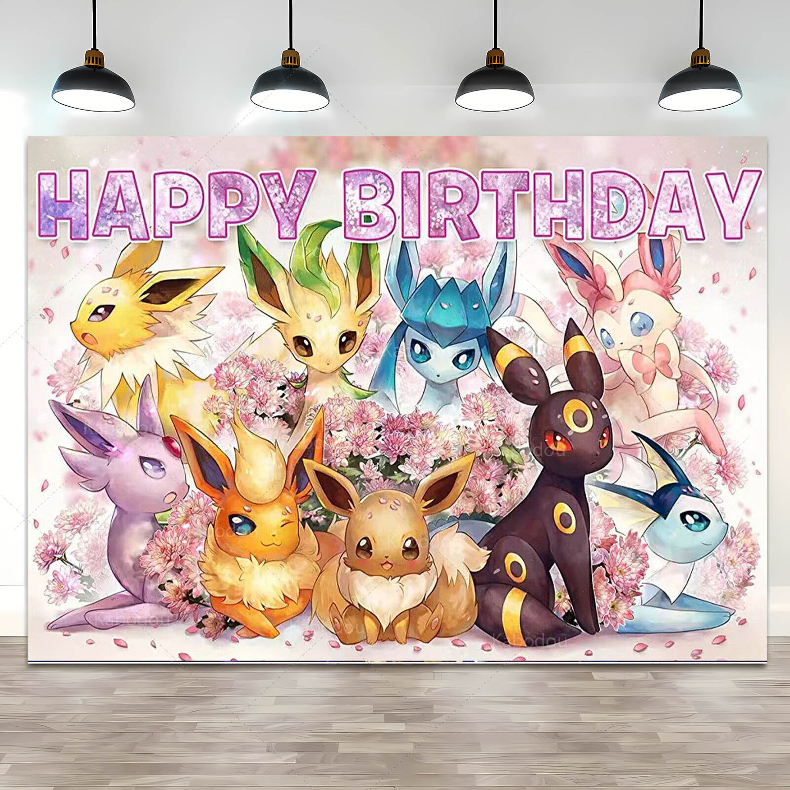 Pokemon Eevee Birthday Party B - Photography Composition recension och pris