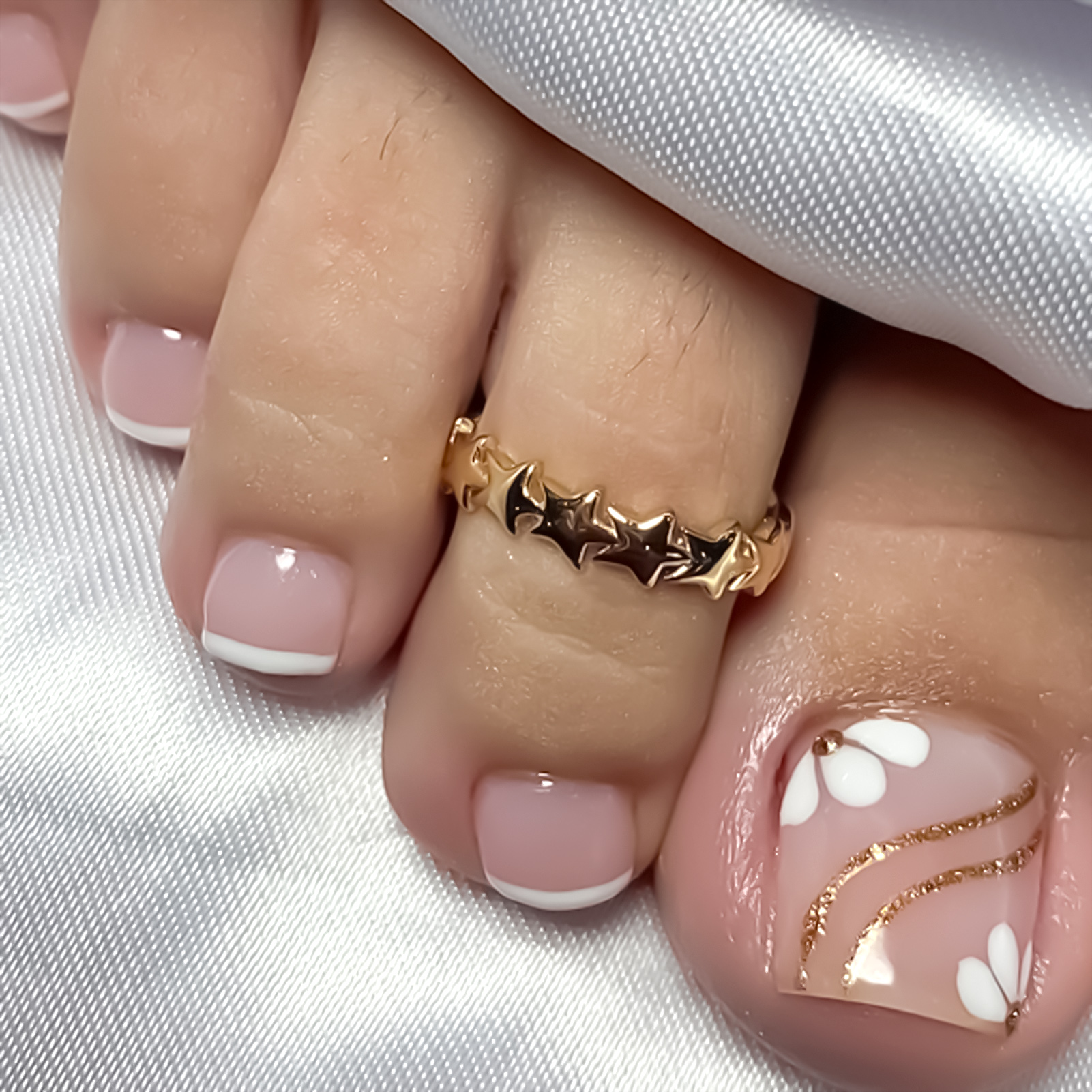 Nude Pink Color Fake Toenails  - Photography Tips recension och pris
