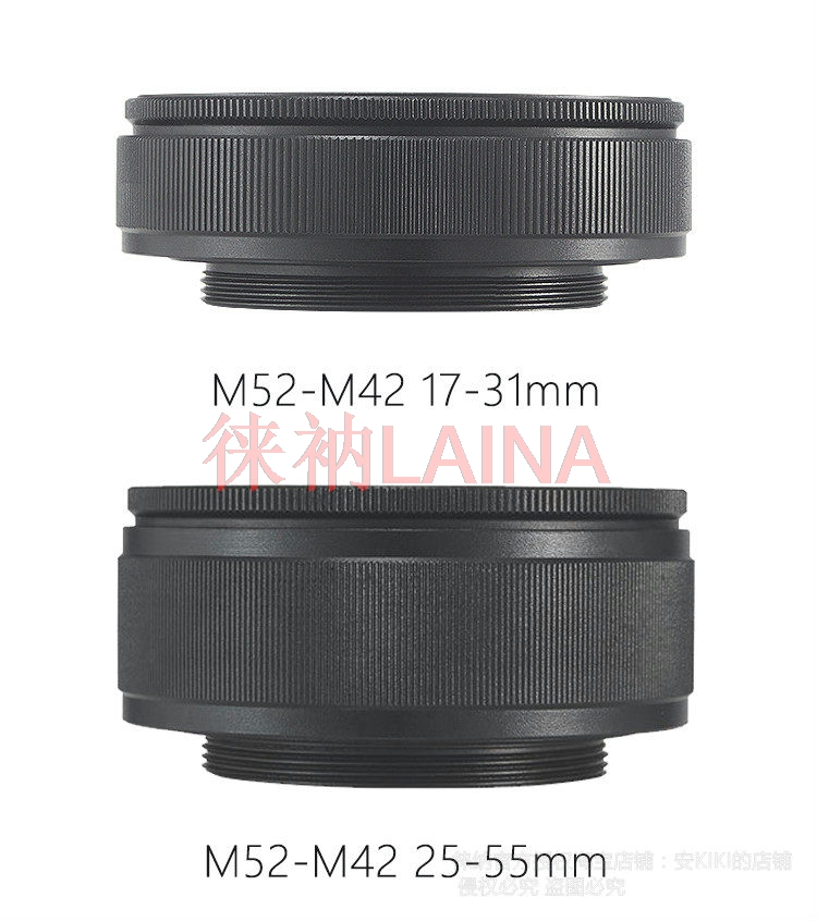 M52 to M42 Mount Focusing Heli - Macro Extension Tube recension och pris