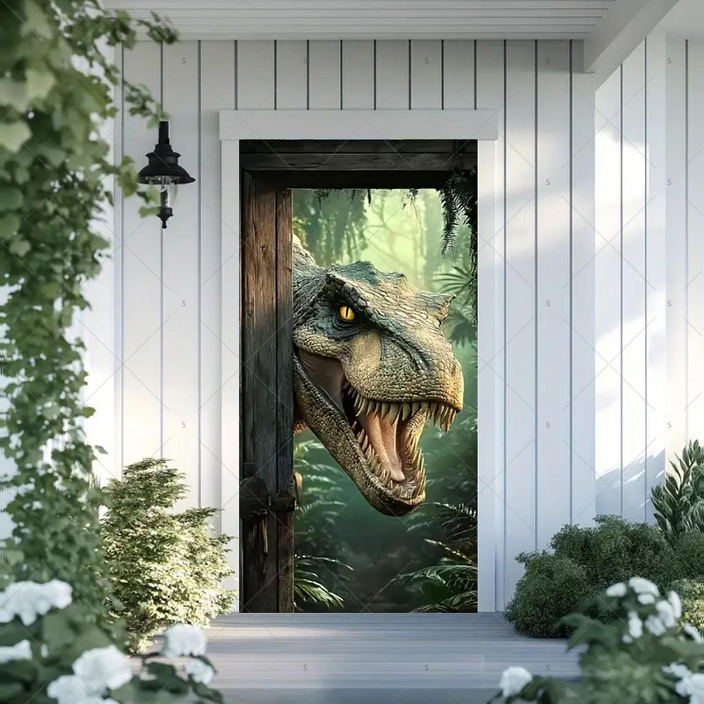 Ancient Dinosaur Theme Decorat - Photography Composition recension och pris