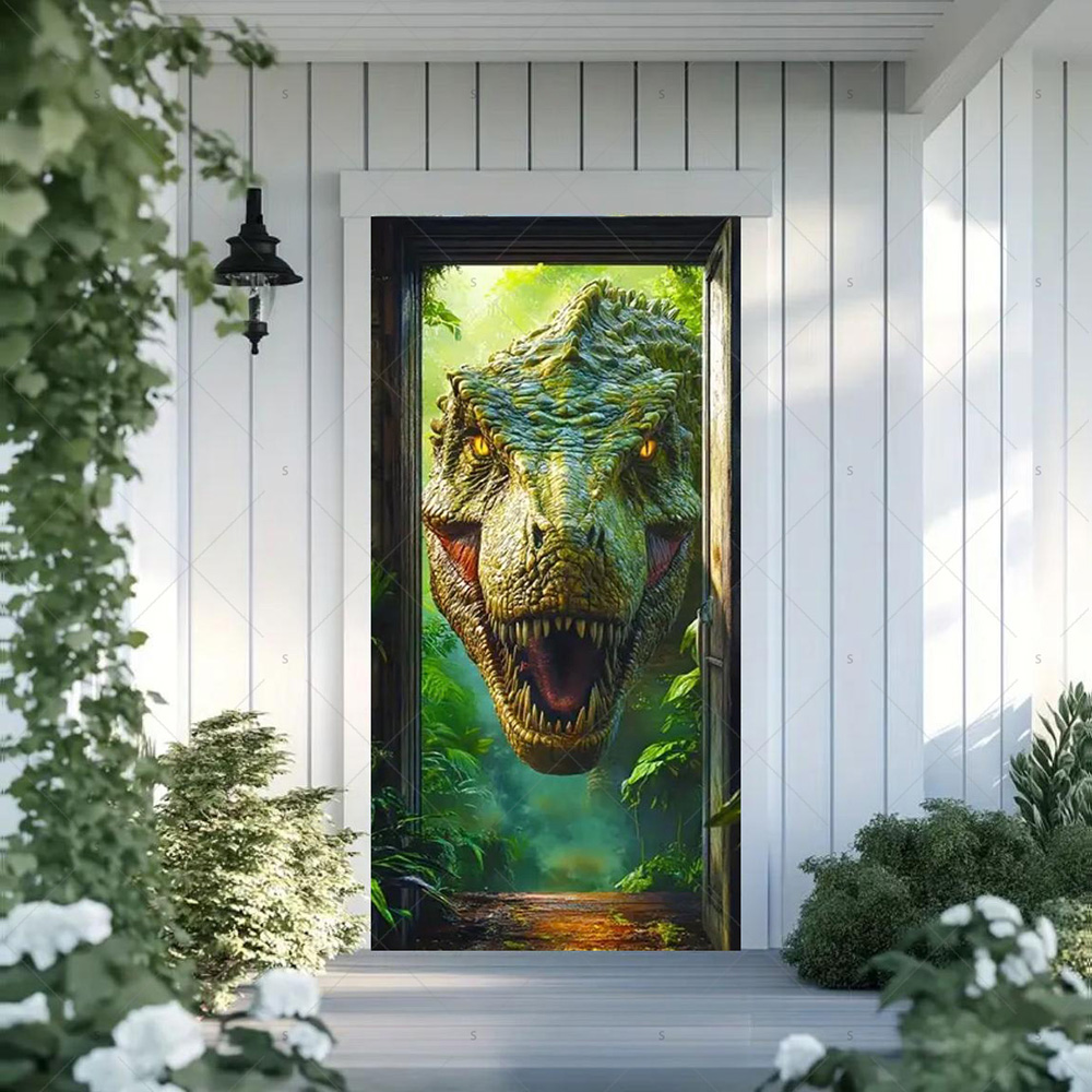 Ancient Dinosaur Theme Decorat - Photography Composition recension och pris