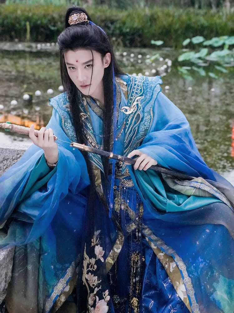 Luxury Chinese Hanfu Men Ancie - Photography Of A Man recension och pris