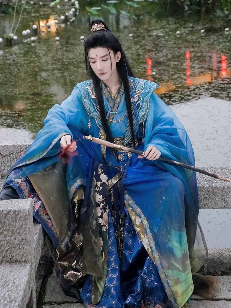 Luxury Chinese Hanfu Men Ancie - Photography Of A Man recension och pris