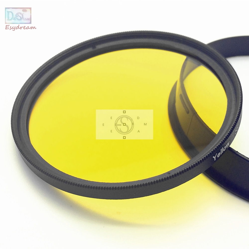 Full Yellow Color Lens Filter  - Photography Yellow Filter recension och pris