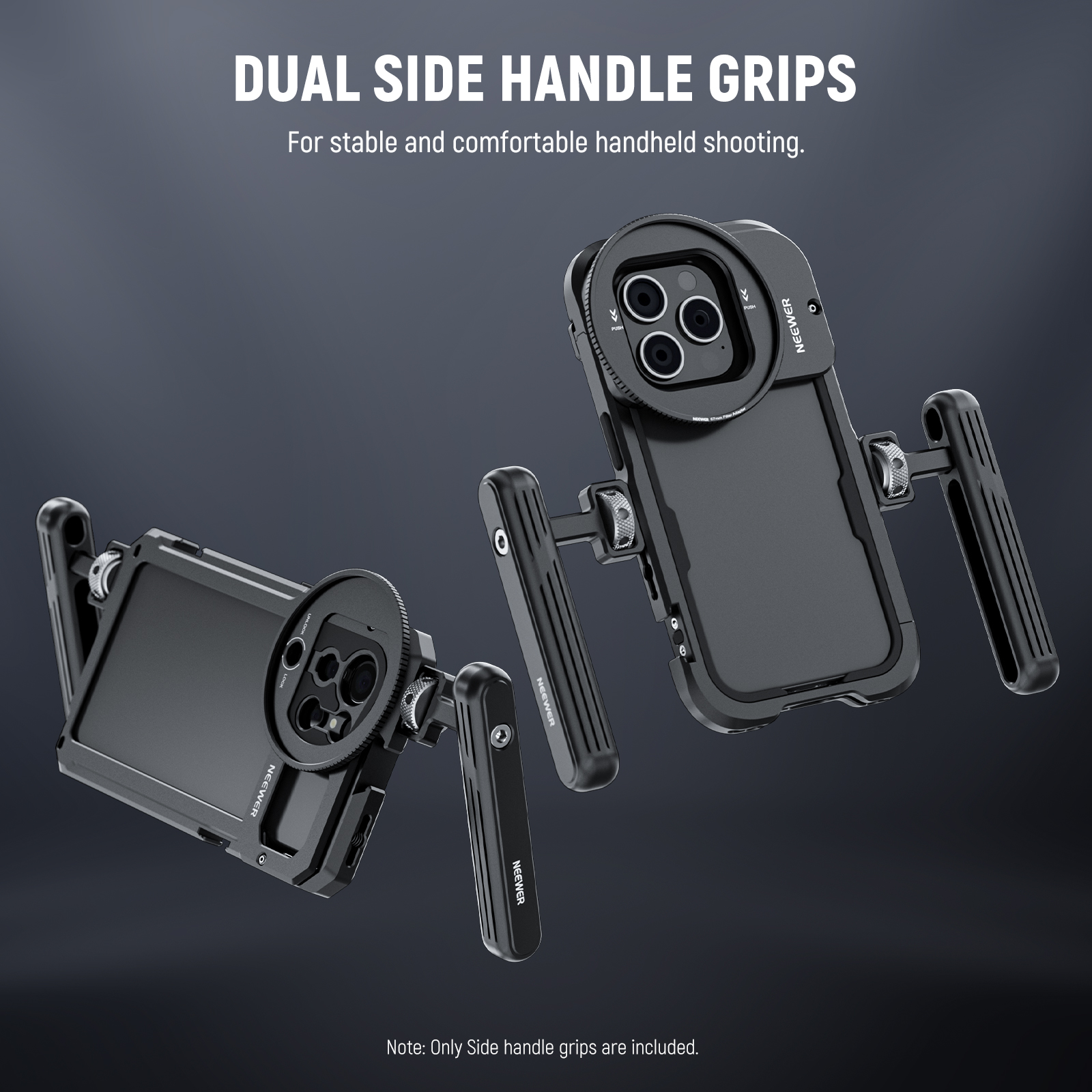NEEWER 2PACK Rotatable Side Ha - Camera Cage Rig recension och pris