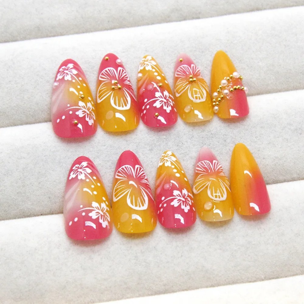 24Pcs Pink Gradient Almond Fak - Photography Tips recension och pris