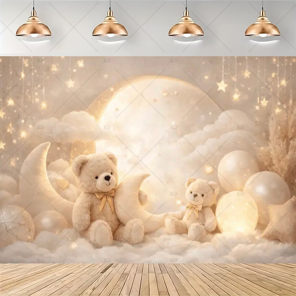 Teddy Bear Hot Air Balloon Bac - Photography Composition recension och pris