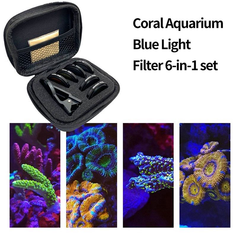 4X Aquarium Lens Fish Tank Pho - Photography Yellow Filter recension och pris