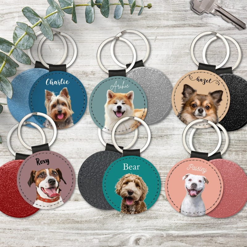 Custom Pet Photo Keychain Pers - Photography Object recension och pris