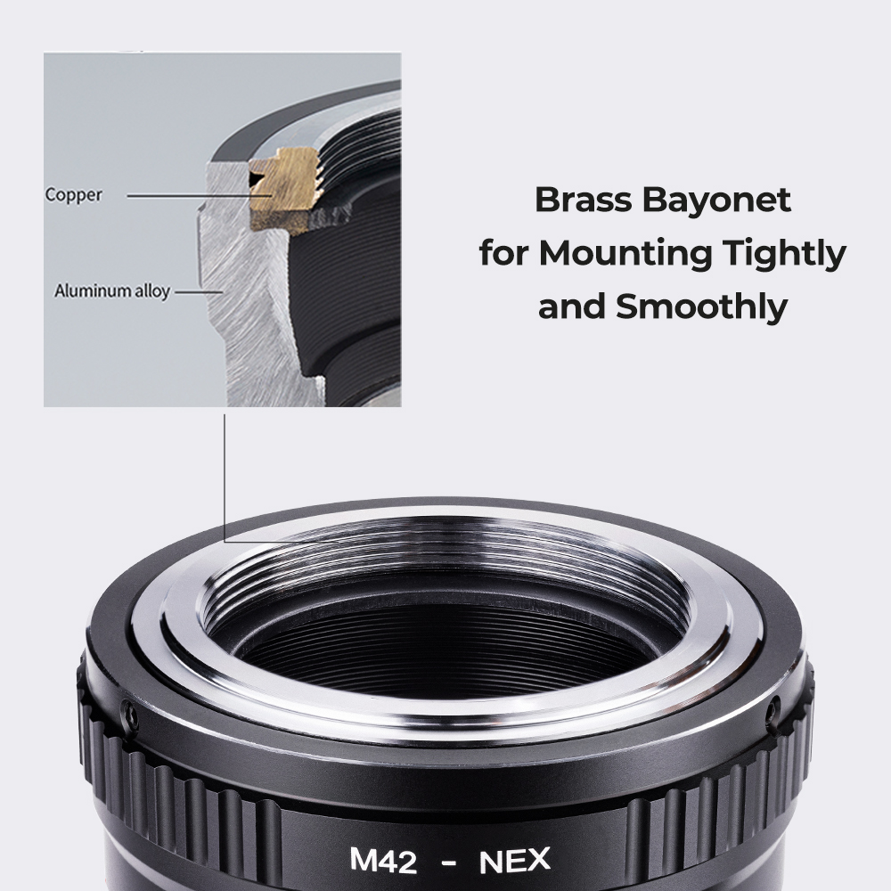 K&F CONCEPT Lens Adapter for M - Macro Extension Tube recension och pris