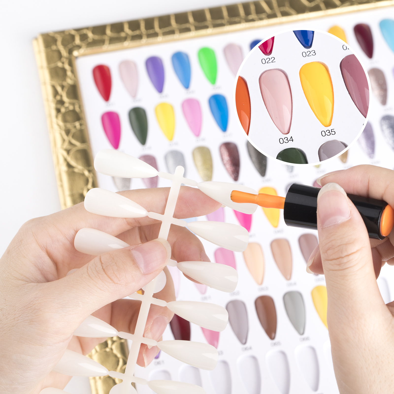TP 216 Colors Nail Display Boo - Color Checker Card recension och pris