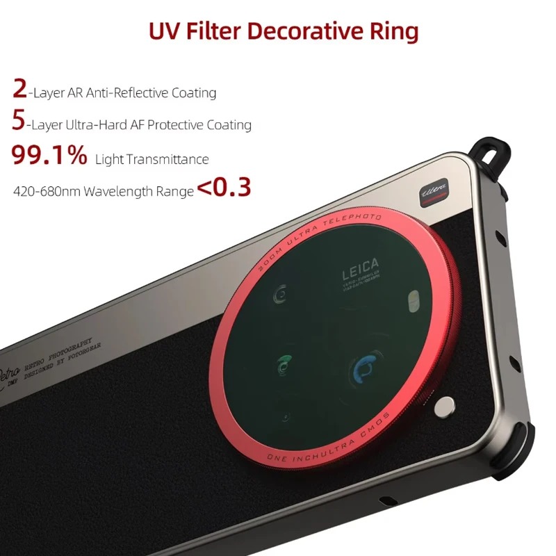 Fotorgear-Retro Classic Phone  - Xiaomi Photography Kit 15 Ultra recension och pris