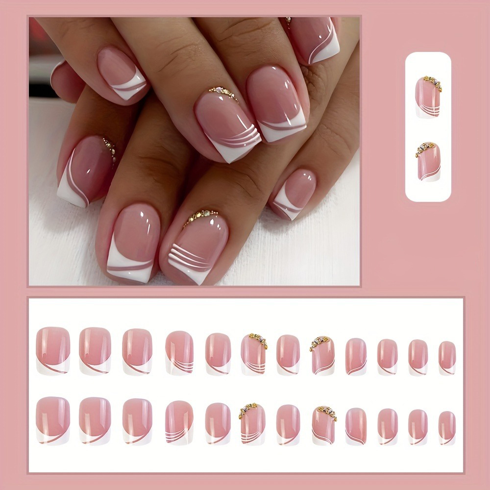 24Pcs French Tip Handmade Pres - Photography Tips recension och pris