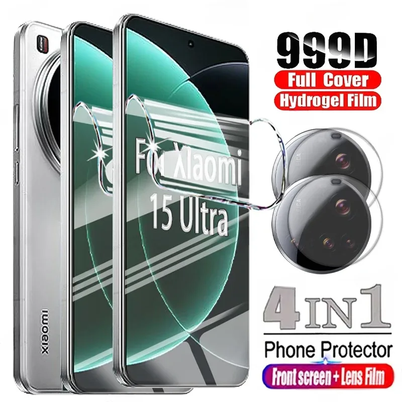 4 IN 1 HD Hydrogel Film Screen - Xiaomi Photography Kit 15 Ultra recension och pris