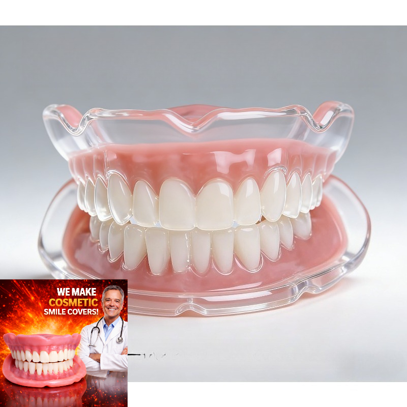 Adult Moldable Cosmetic Teeth  - Photography Of A Man recension och pris