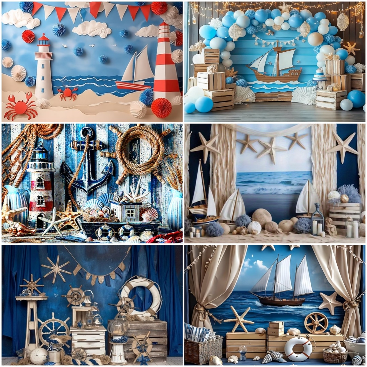 Nautical Rudder Sailor Theme D - Photography Composition recension och pris