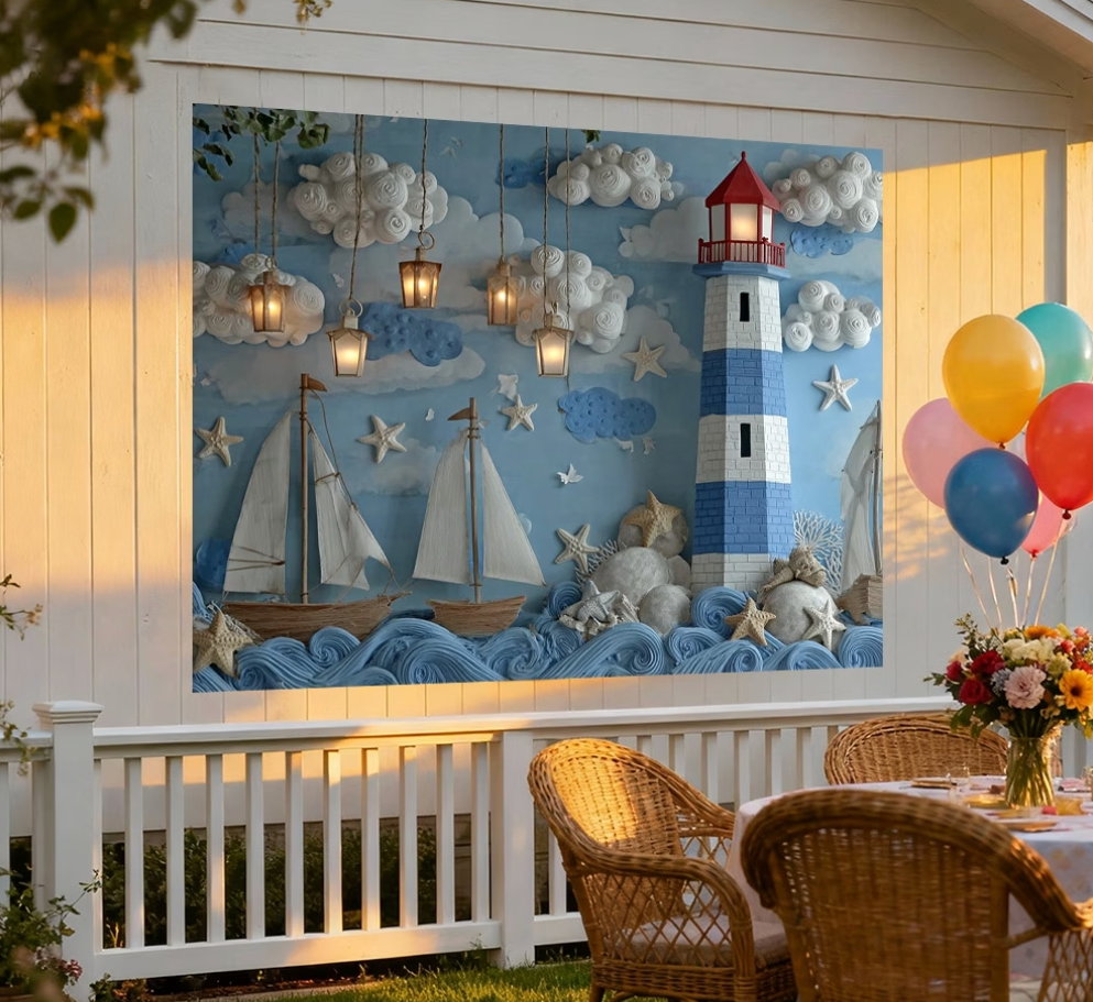 Nautical Rudder Sailor Theme D - Photography Composition recension och pris