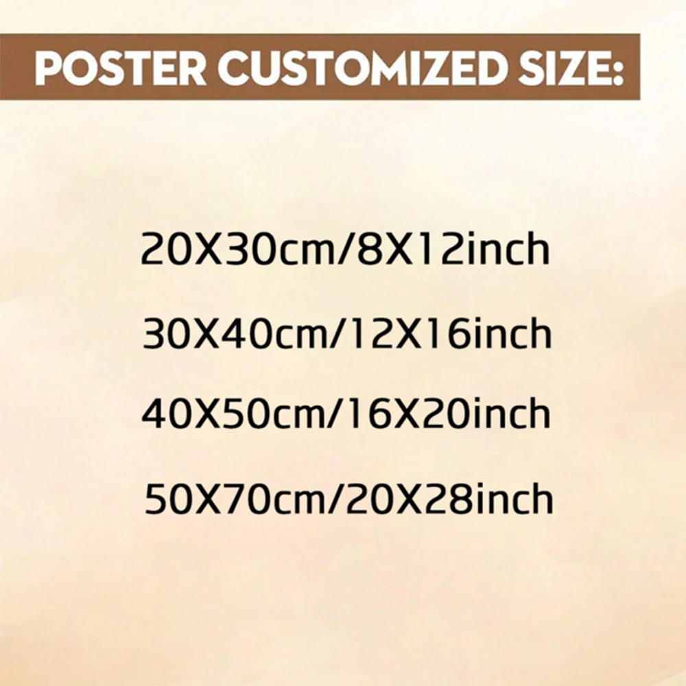 1pc Frameless Personalize Cust - Photography Object recension och pris
