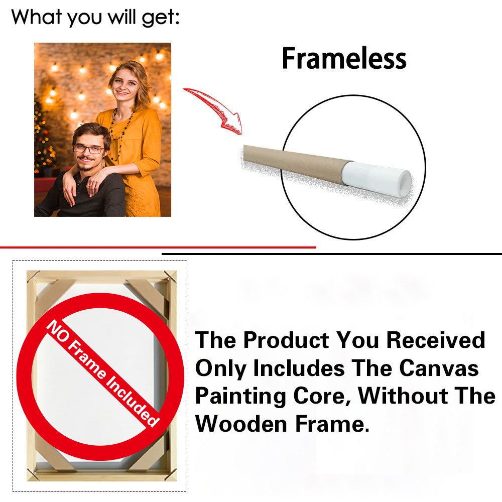 1pc Frameless Personalize Cust - Photography Object recension och pris
