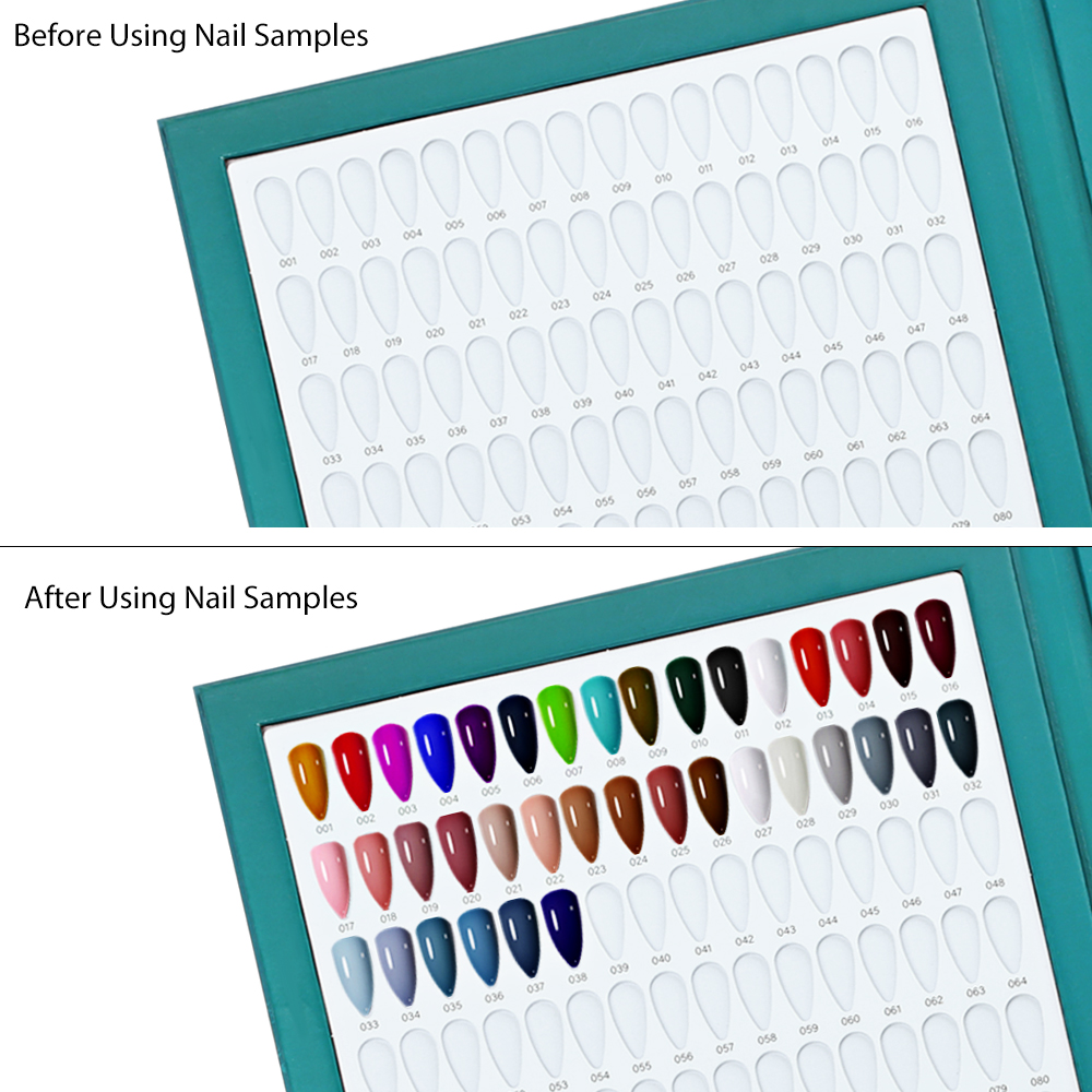 New 320 Nail Polish Coloring B - Color Checker Card recension och pris