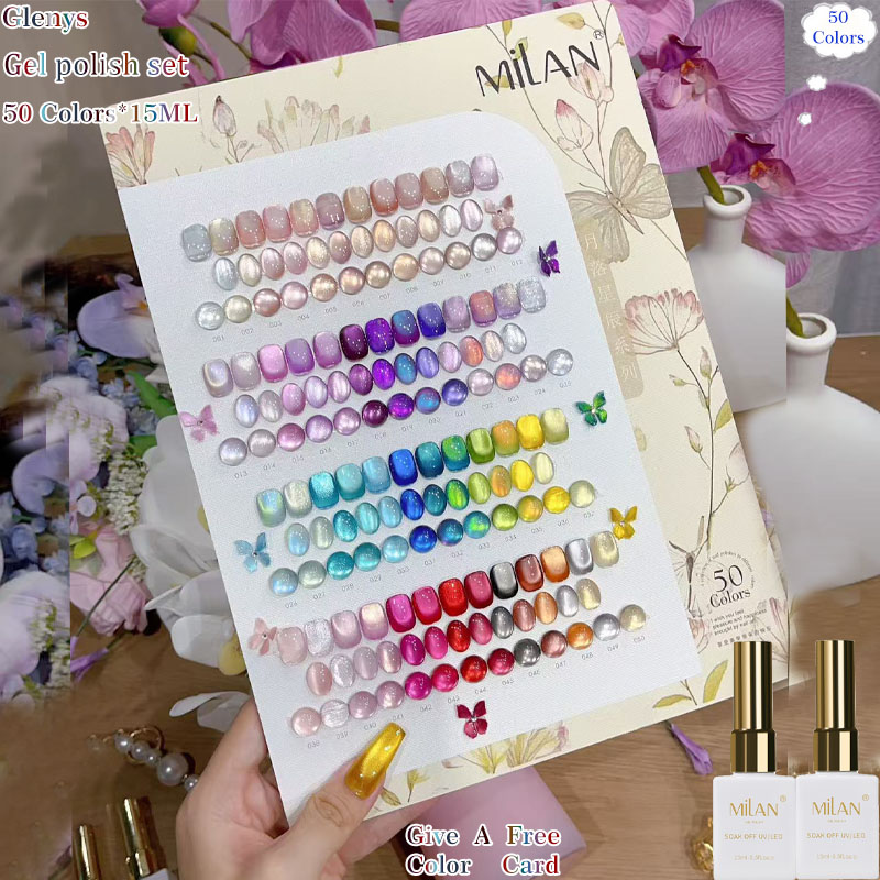Glenys 50 Pieces * 15ml Cat's  - Color Checker Card recension och pris