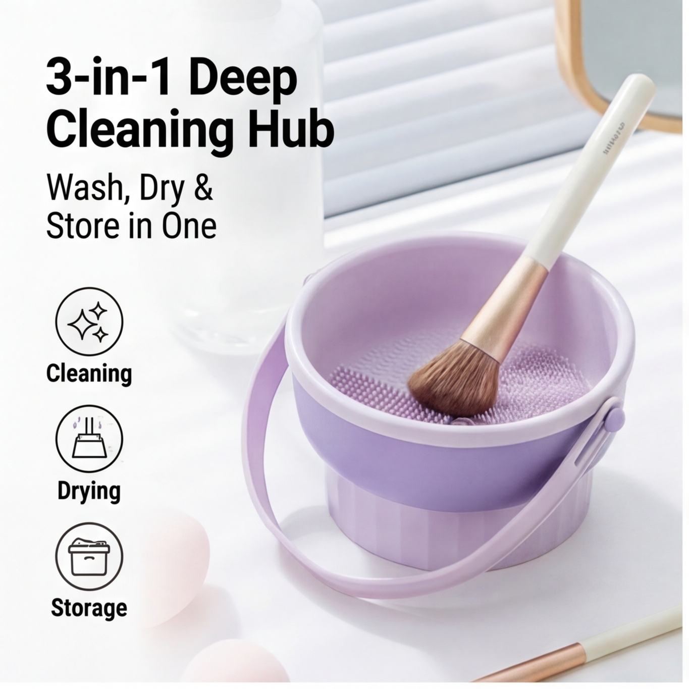 Silicone Makeup Brush Cleaning - Beauty Dish Softbox recension och pris