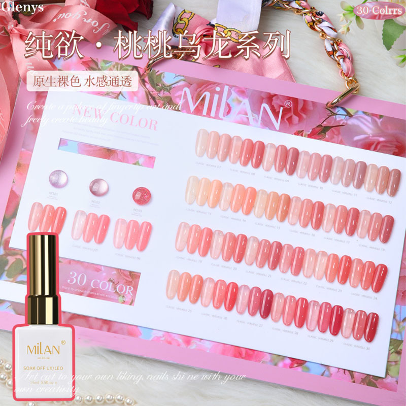 Glenys 30 color nail polish ge - Color Checker Card recension och pris