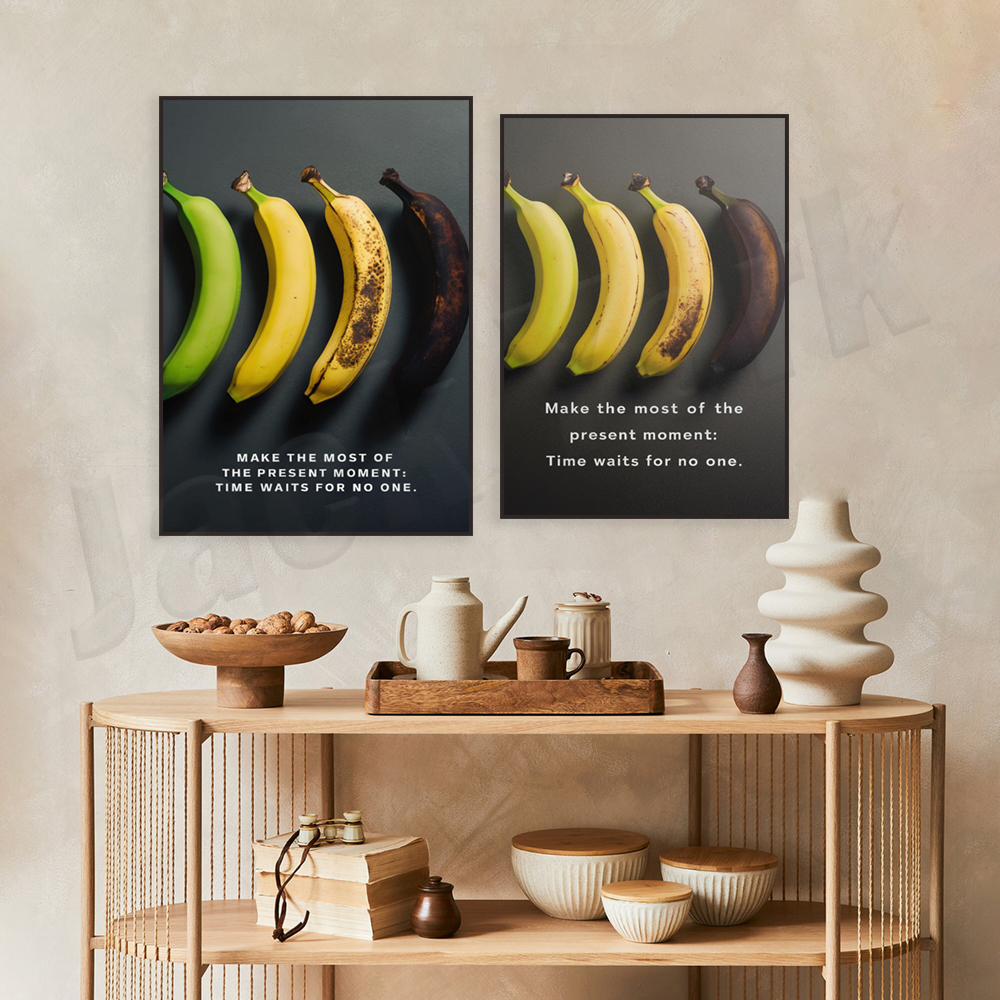 Colorful banana aging stages,  - Photography Quotes Inspirational recension och pris