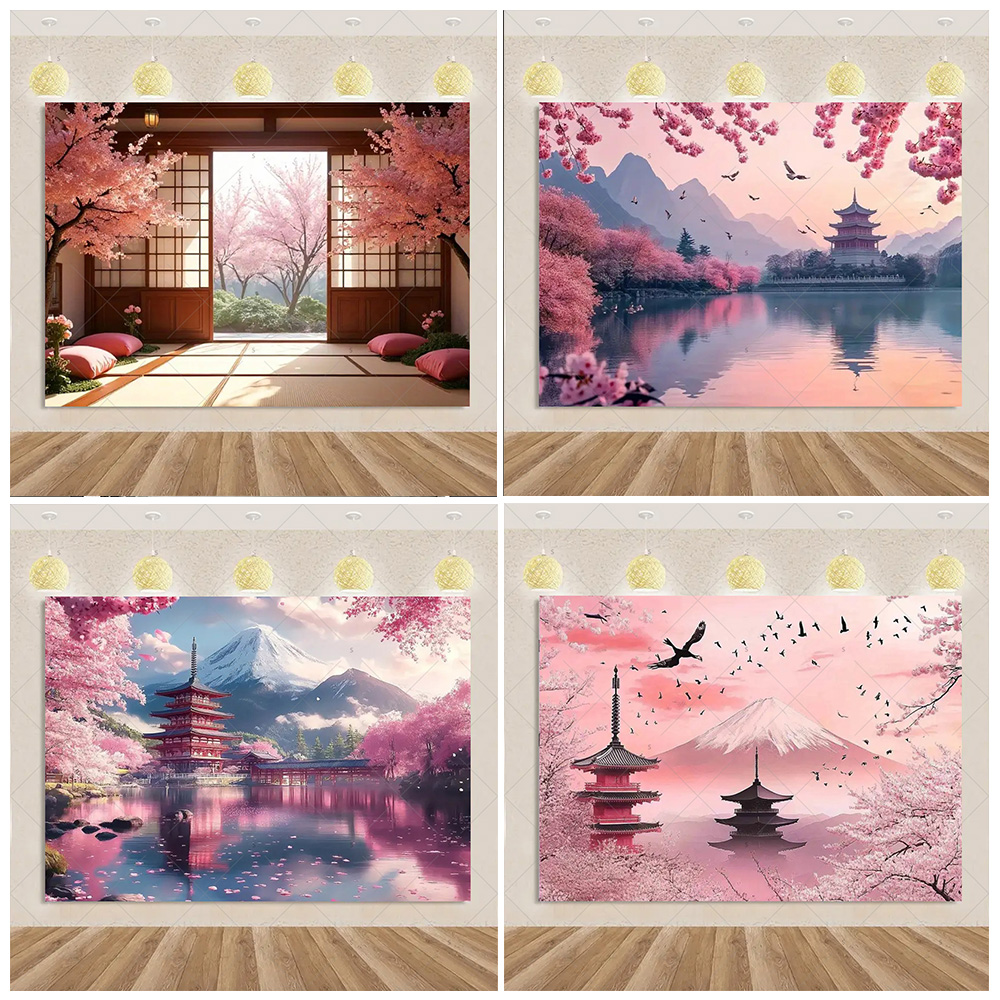 Pink Sakura Background Japanes - Photography Composition recension och pris