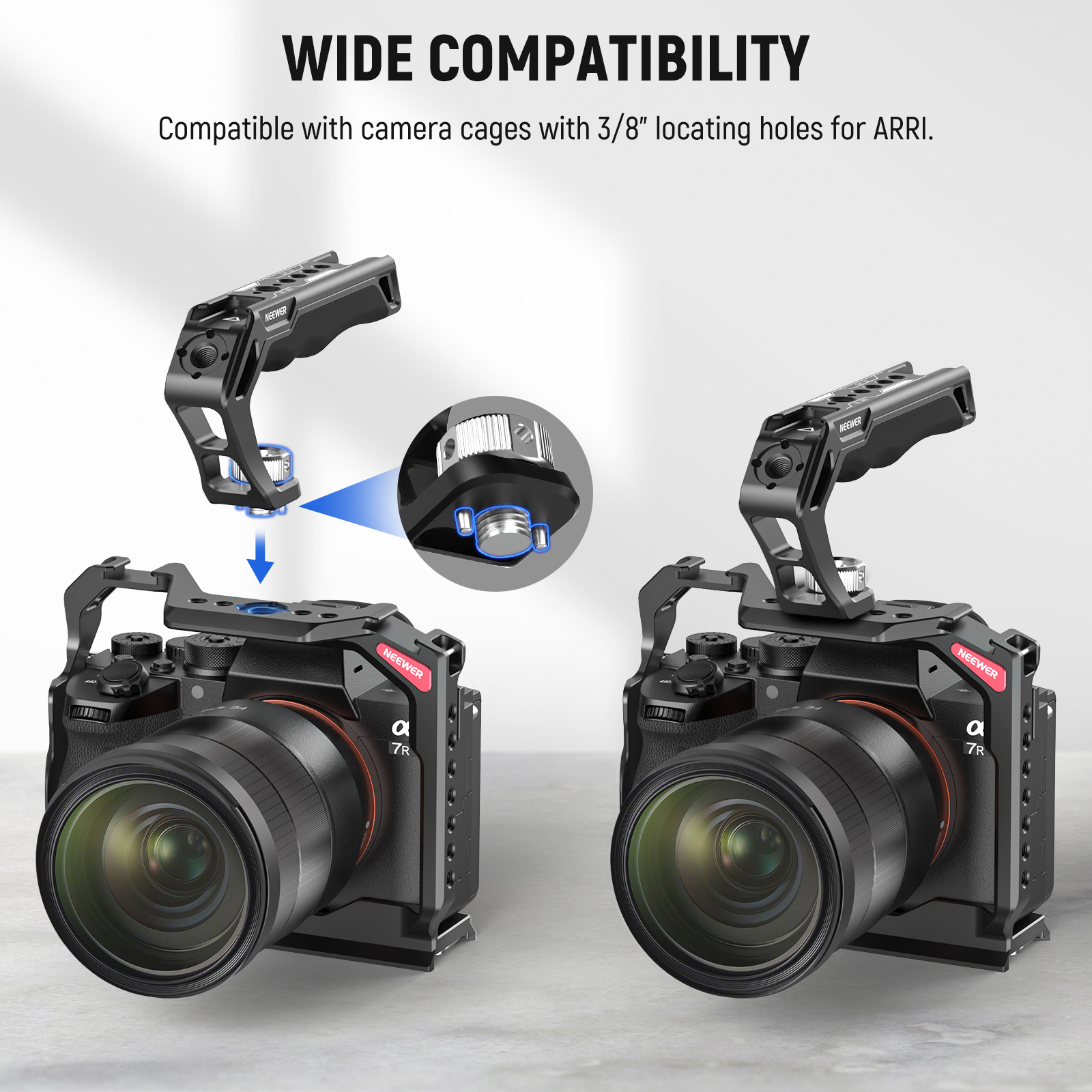 NEEWER Camera Top Handle with  - Camera Cage Rig recension och pris