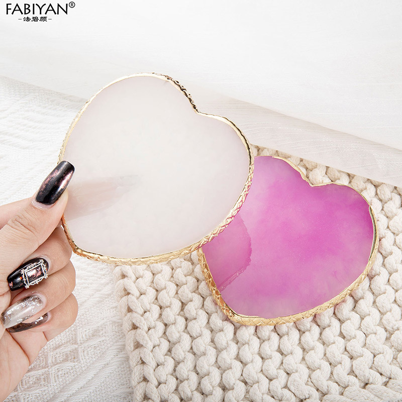 Heart-shaped Agate Stone Nail  - Photography Tips recension och pris