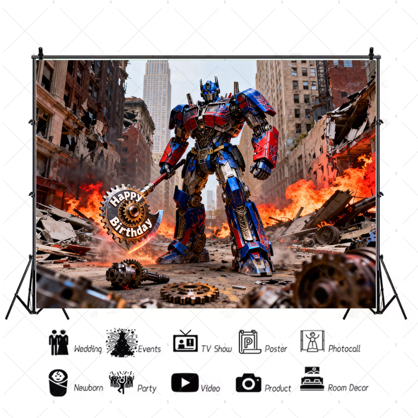 Transformers Theme Autobots Ki - Photography Composition recension och pris