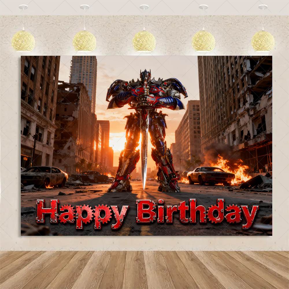 Transformers Theme Autobots Ki - Photography Composition recension och pris