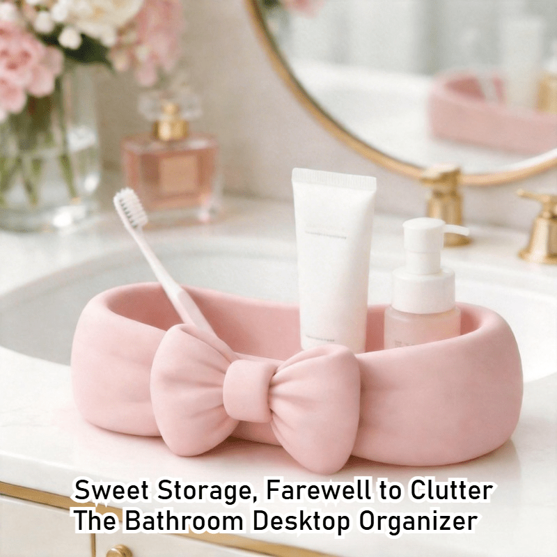 Cute Bow Shaped Makeup Organiz - Beauty Dish Softbox recension och pris