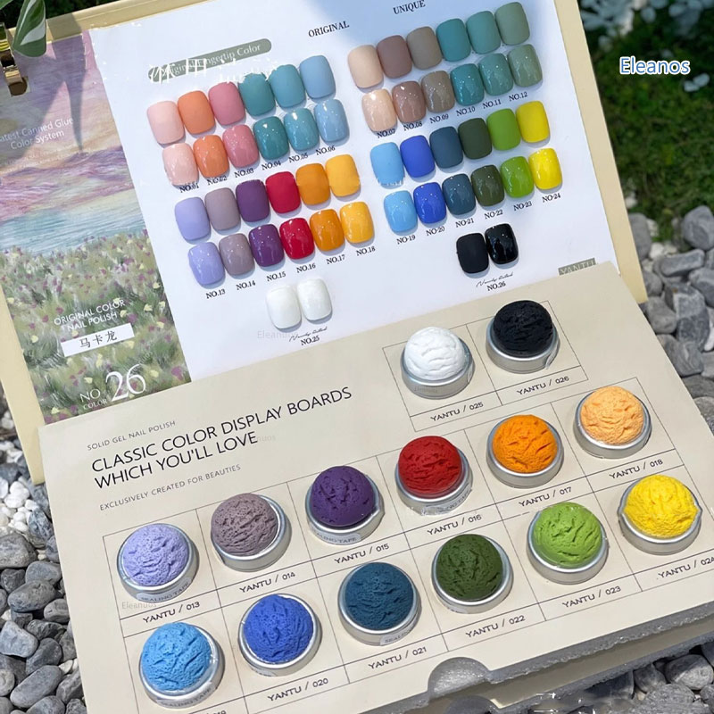 Eleanos Ice Cream 26pcs Solid  - Color Checker Card recension och pris