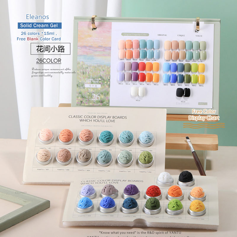 Eleanos Ice Cream 26pcs Solid  - Color Checker Card recension och pris