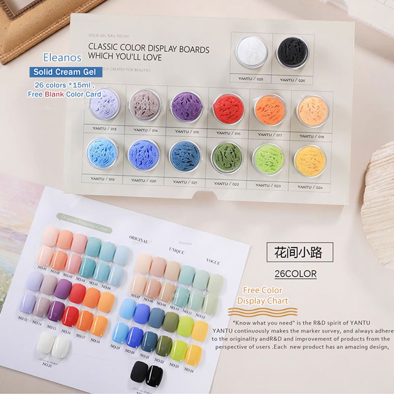Eleanos Ice Cream 26pcs Solid  - Color Checker Card recension och pris