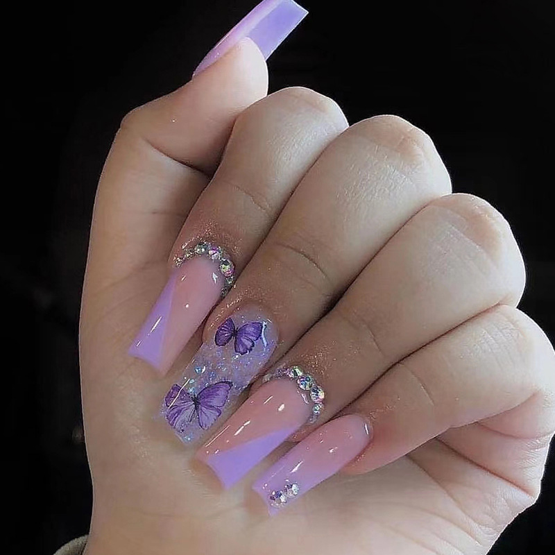 24pcs Long Ballet False Nails  - Photography Tips recension och pris