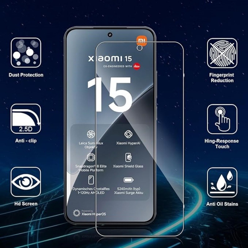 2Pcs Screen Protectors With 2P - Xiaomi Photography Kit 15 Ultra recension och pris