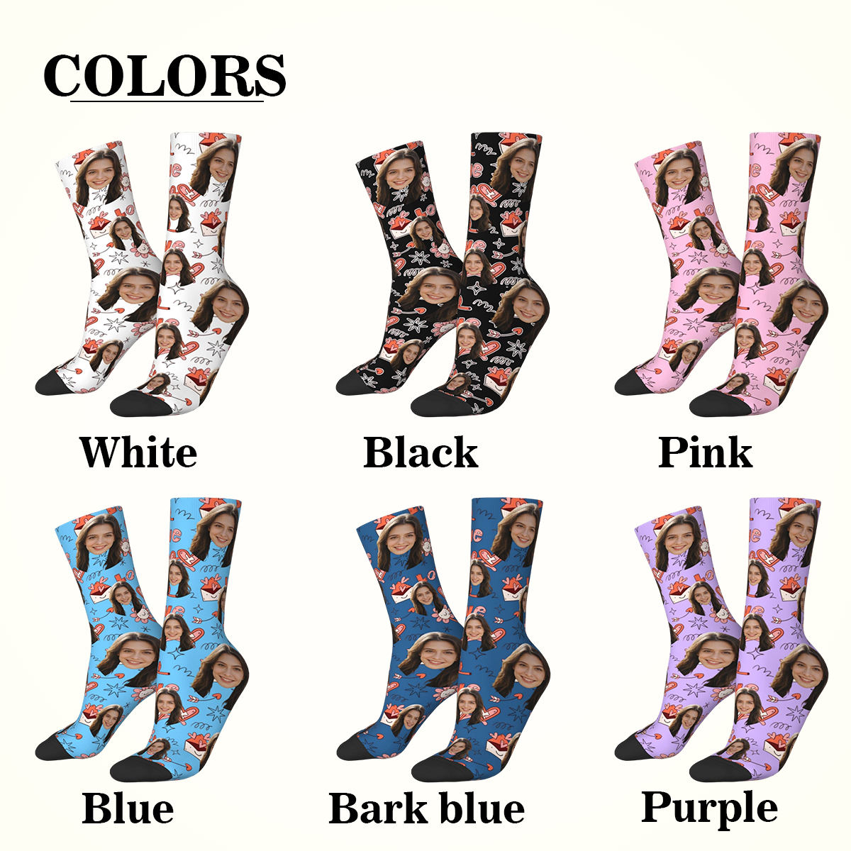 Custom avatar socks for men an - Photography Object recension och pris