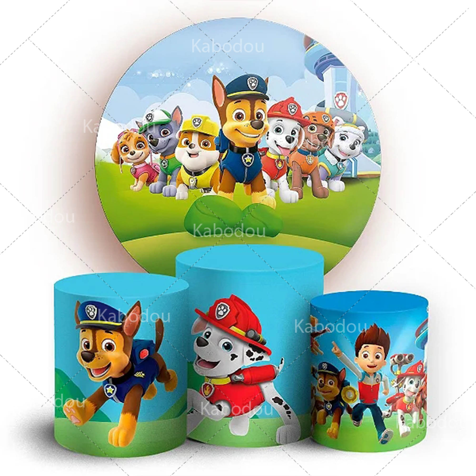 Paws Patrols Round Backdrop Do - Photography Composition recension och pris