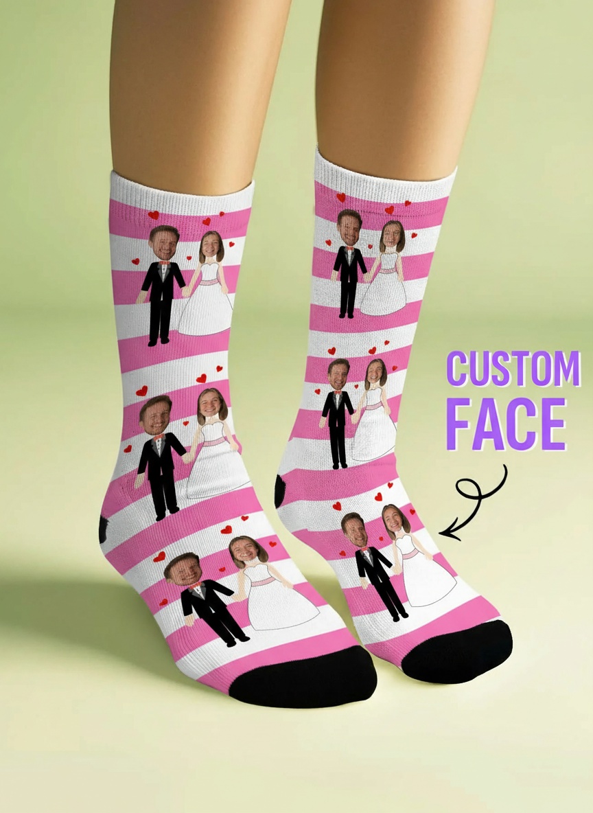 Custom Photo Socks Personalize - Photography Object recension och pris