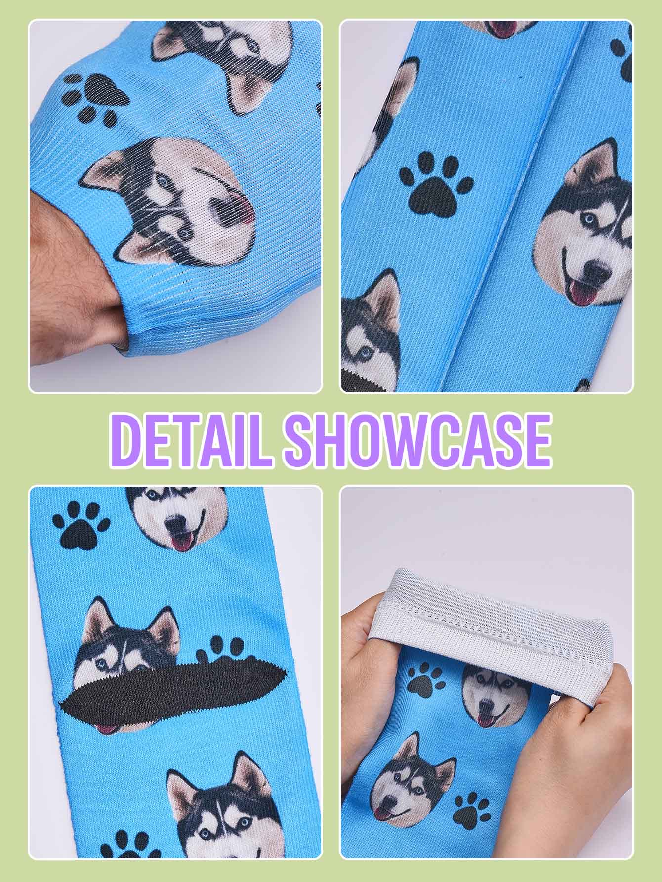 Custom Photo Socks Personalize - Photography Object recension och pris
