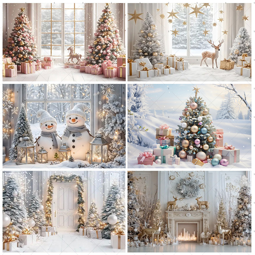White Christmas Snow Scenery B - Photography Composition recension och pris